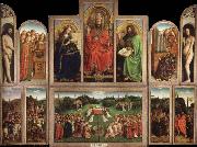 Jan Van Eyck Ghent Altarpiece oil painting artist